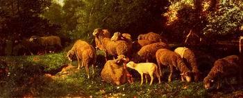 unknow artist Sheep 149 France oil painting art